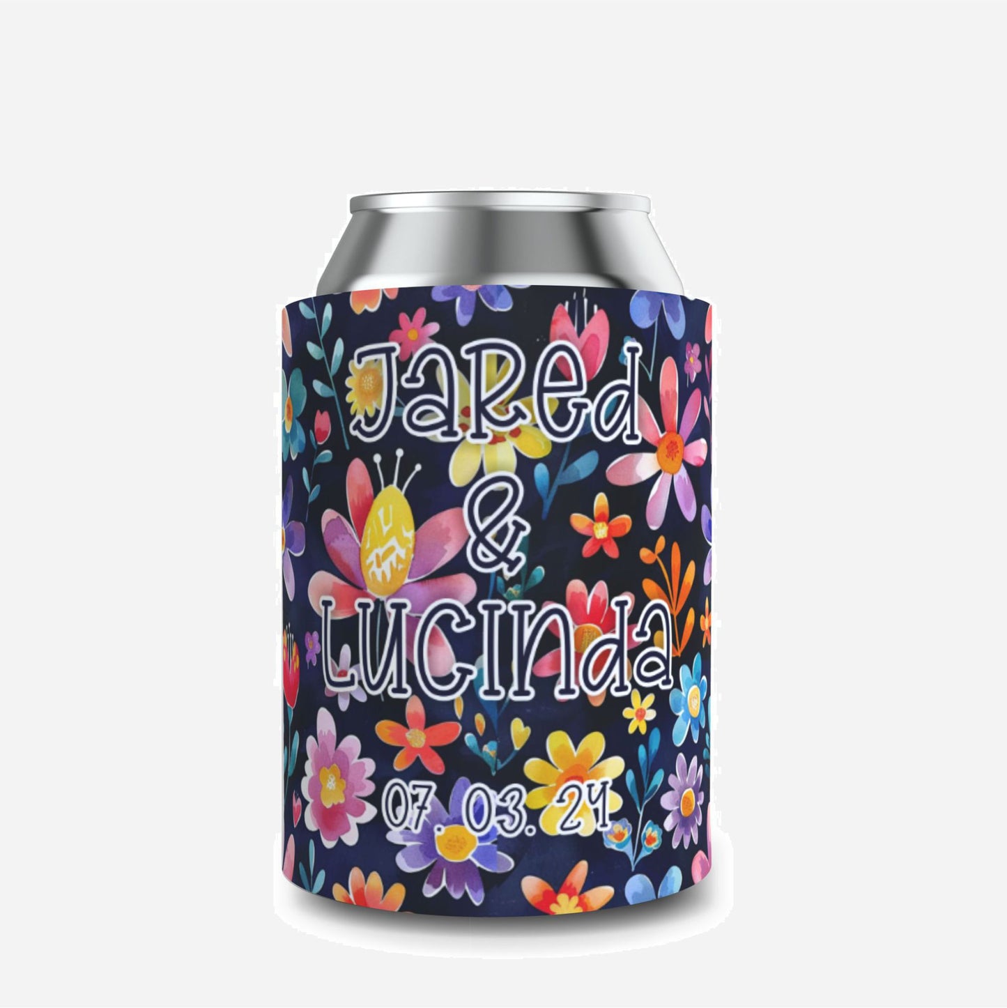 Full Colour Wedding Stubby Holder