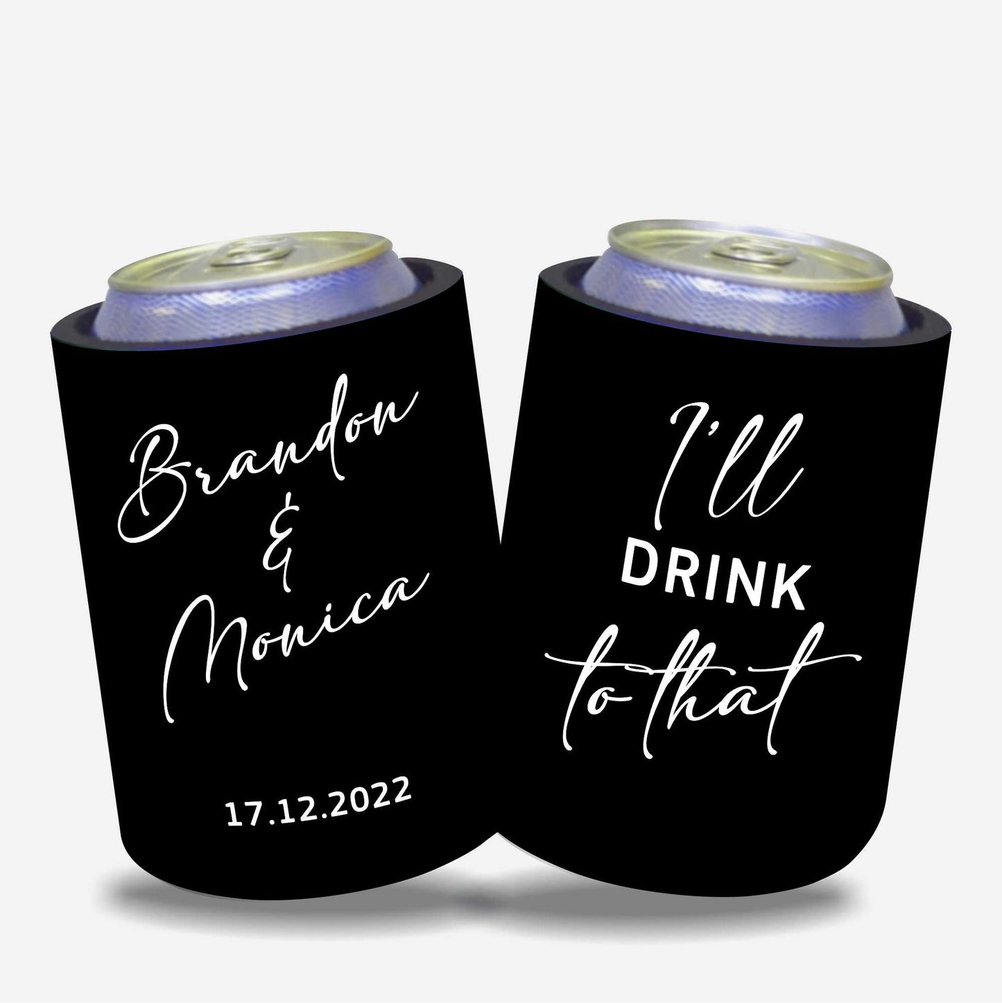 Personalized Stubby Holders Wedding 