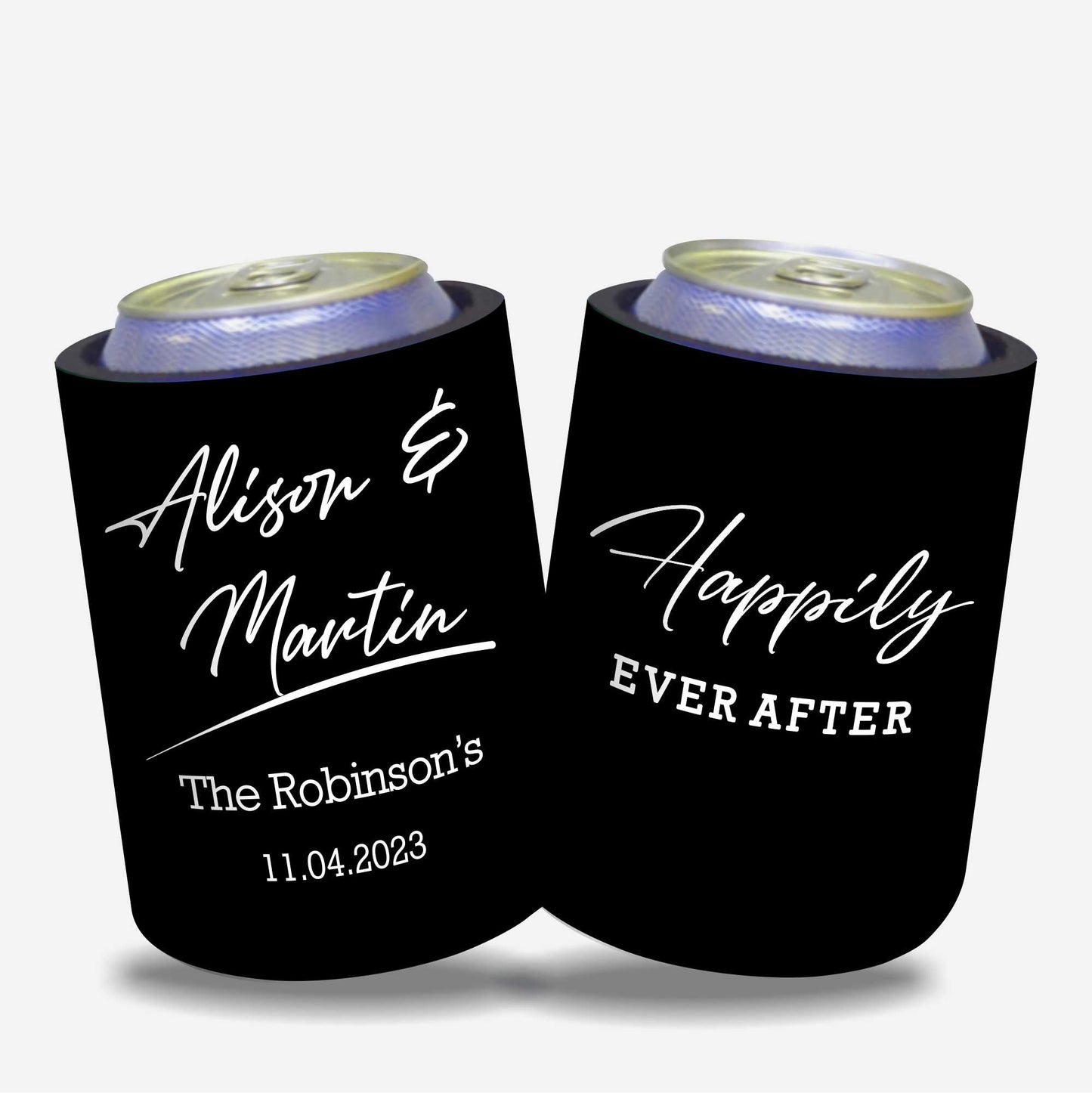 Personalized Stubby Holders Wedding 