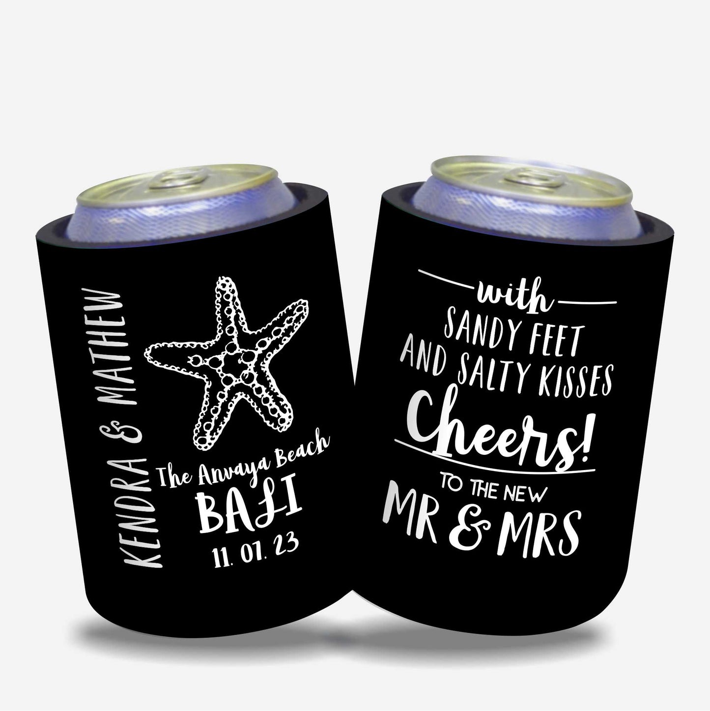 Personalized Stubby Holders Wedding