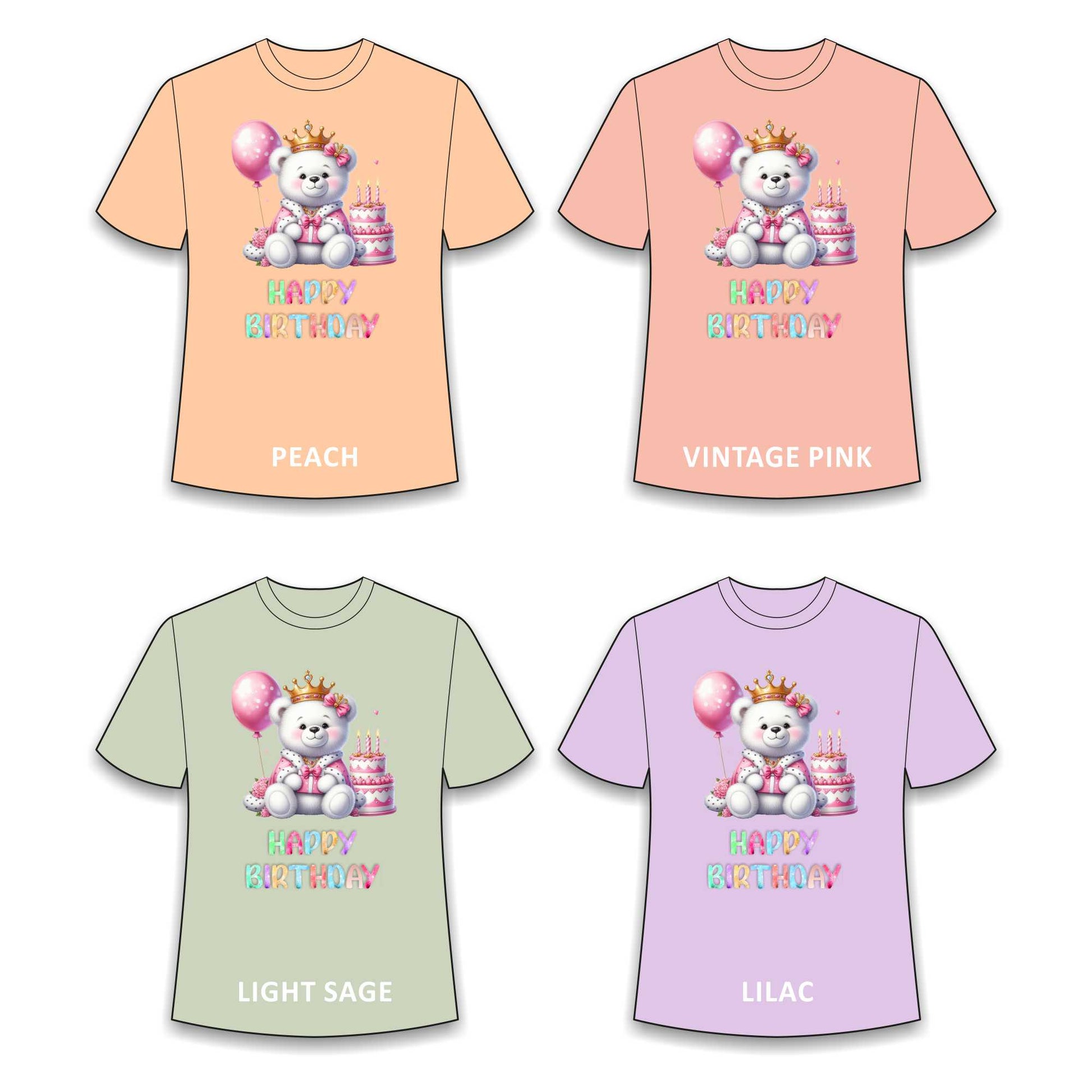 Birthday T-shirt for Girls