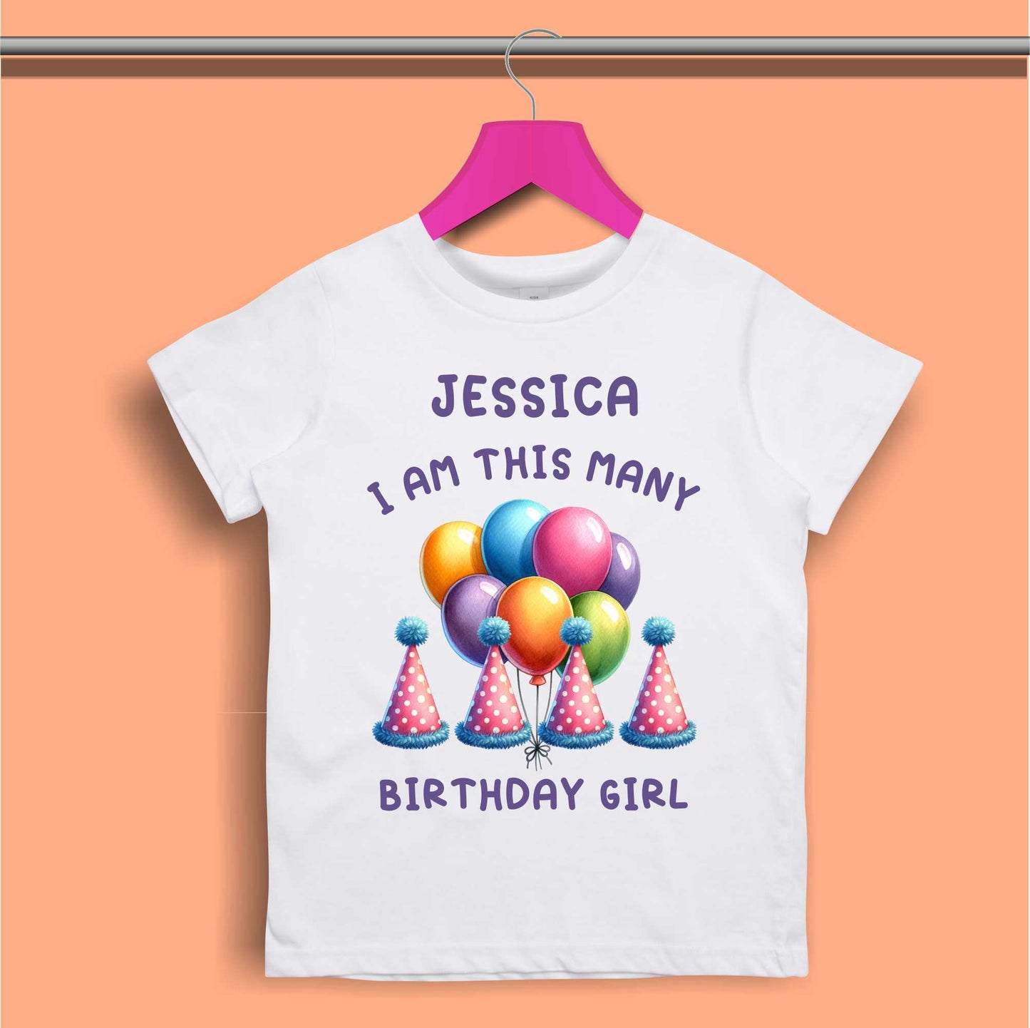 Birthday T-shirt for Girls