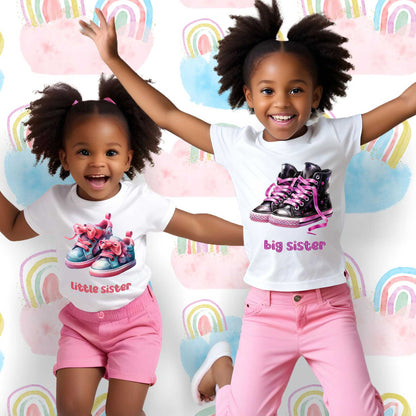 Big Sister, Little Sister T-shirt for Girls - #139