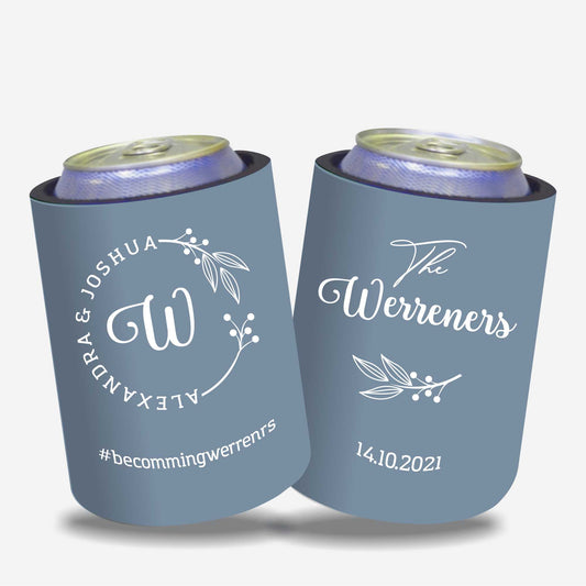 Personalised Stubby Holders Wedding