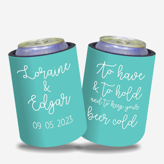 Quantity 10 - Personalised Stubby Holders - Wedding - Better Together. - #144 - Quantity 20 - FREE SHIPPING