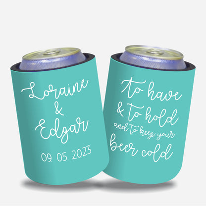 Personalized Wedding Stubby Holders - Better Together. - #144 - Quantity 20 - FREE SHIPPING.