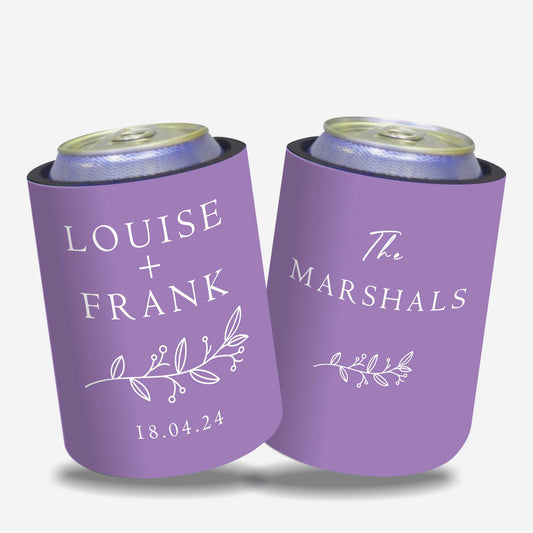 Personalised Stubby Holders Wedding