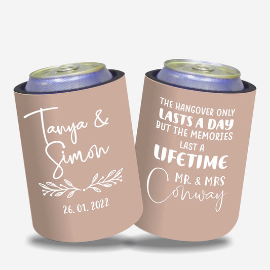 Personalised Stubby Holders Wedding