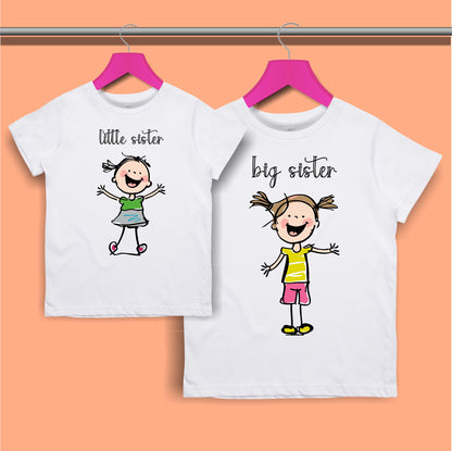 Big Sister, Little Sister T-shirt for Girls