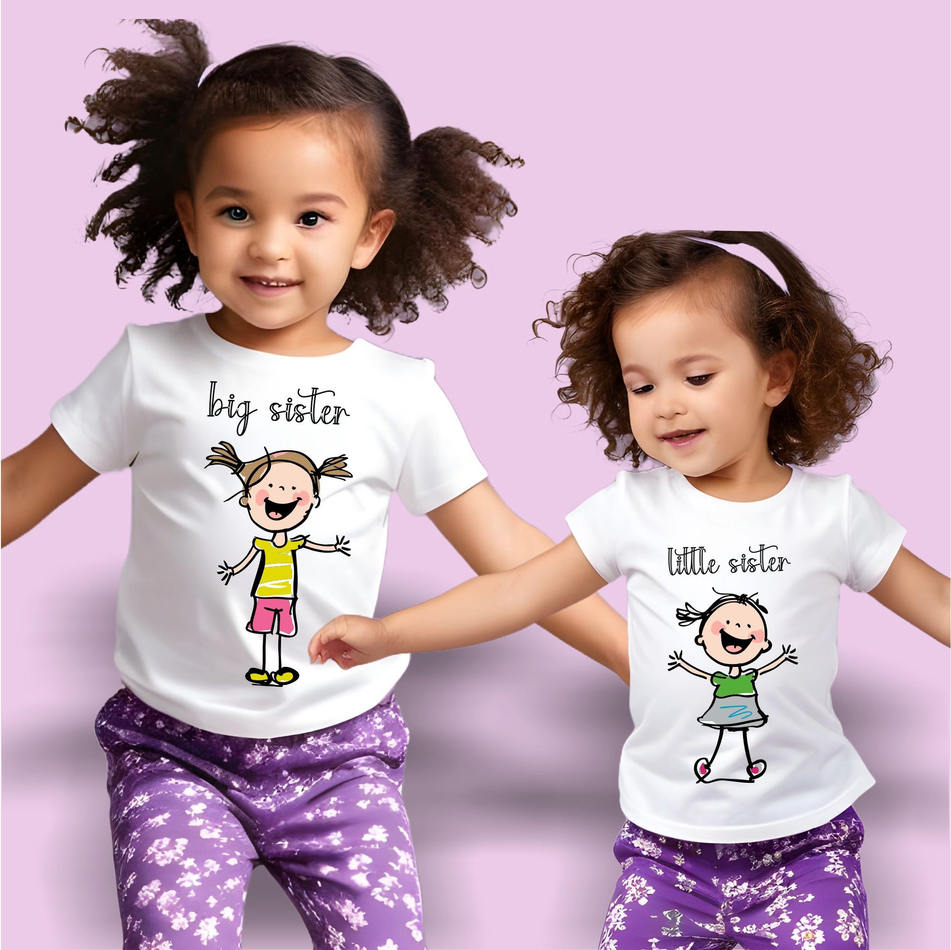 Big Sister, Little Sister T-shirt for Girls