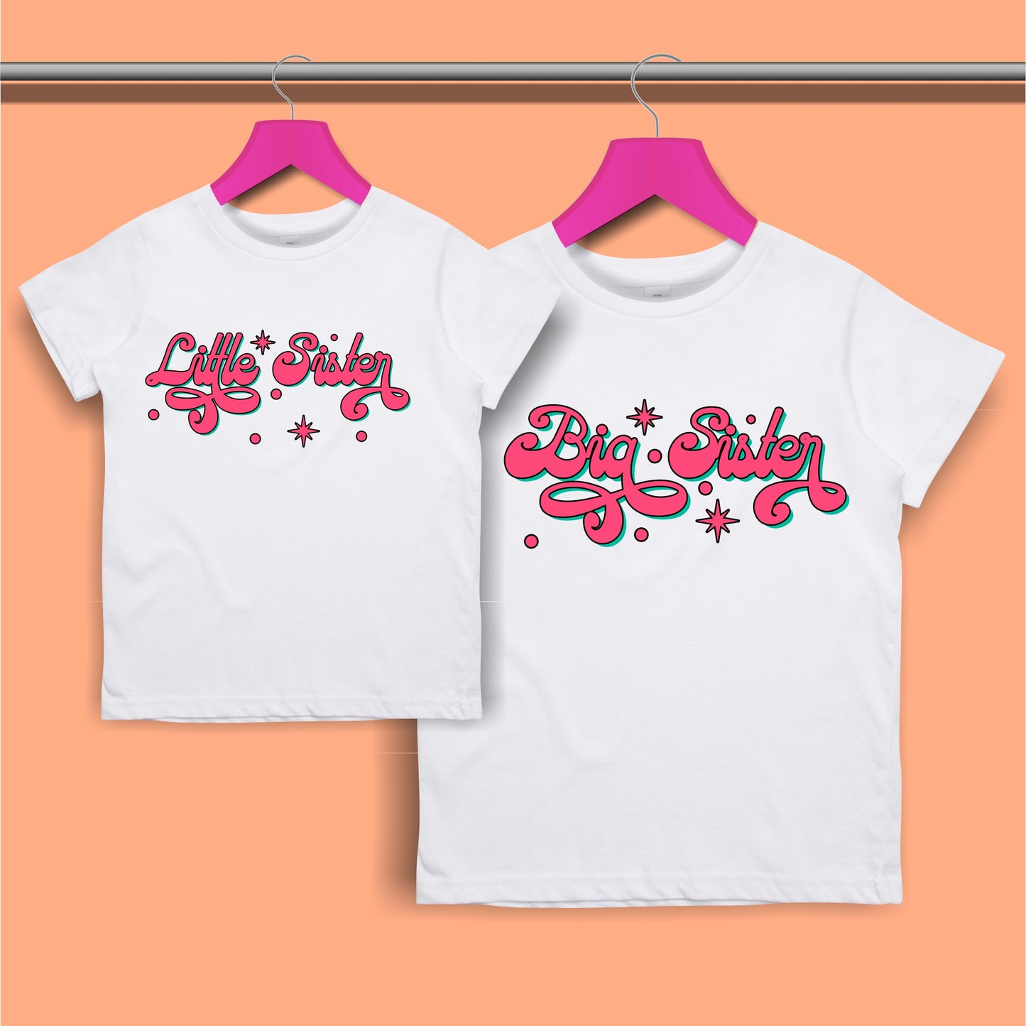 Big Sister, Little Sister T-shirt for Girls