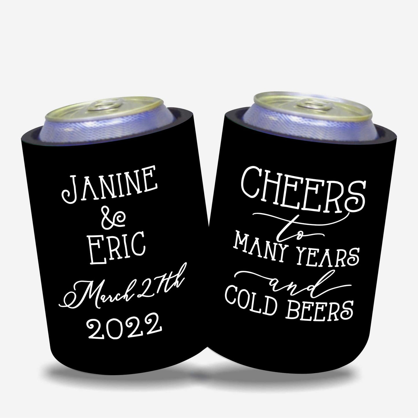 Personalized Stubby Holders Wedding 