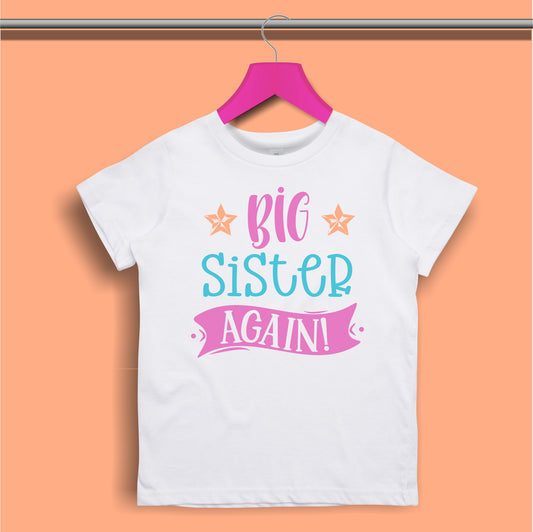 Big Sister, Little Sister T-shirt for Girls