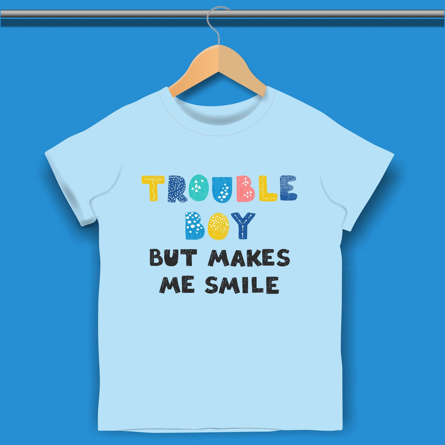 Trouble Boy T-shirt for Boys