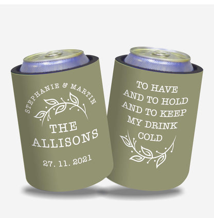 Stubby Holders Wedding