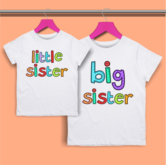 Big Sister, Little Sister T-shirt for Girls