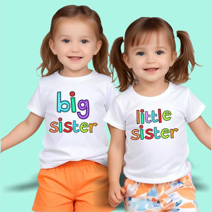 Big Sister, Little Sister T-shirt for Girls