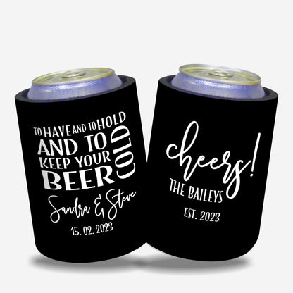 Personalized Stubby Holders Wedding 