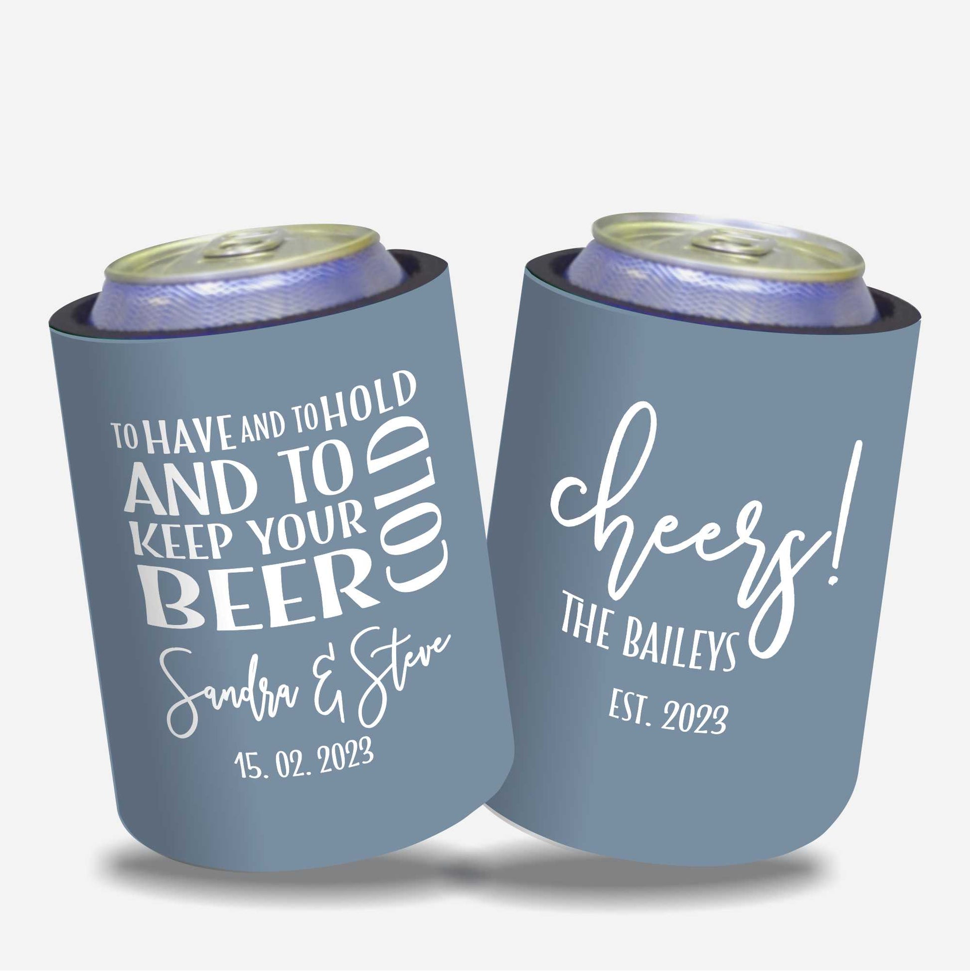 Personalized Stubby Holders Wedding 