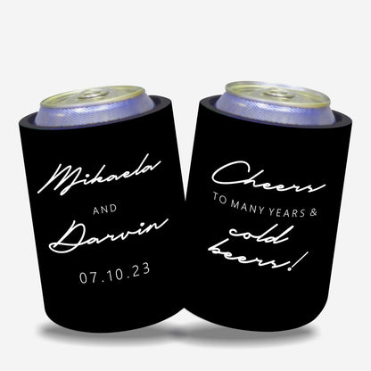 Personalized Stubby Holders Wedding