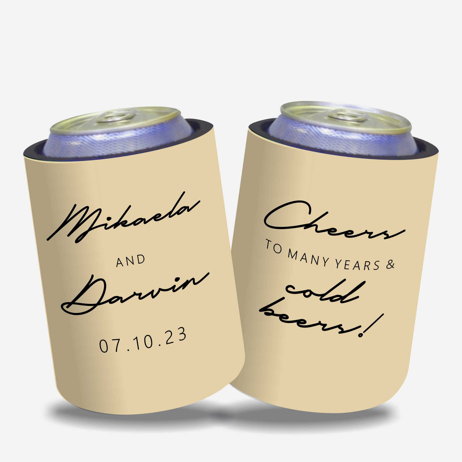 Personalized Stubby Holders Wedding