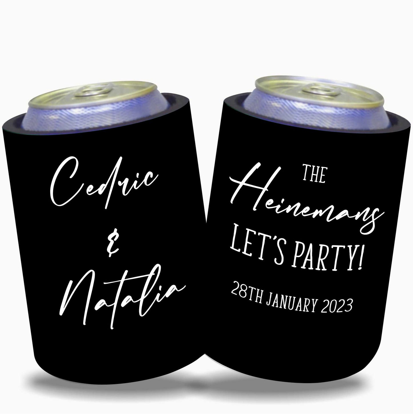 Personalized Stubby Holders Wedding - Let's Party.