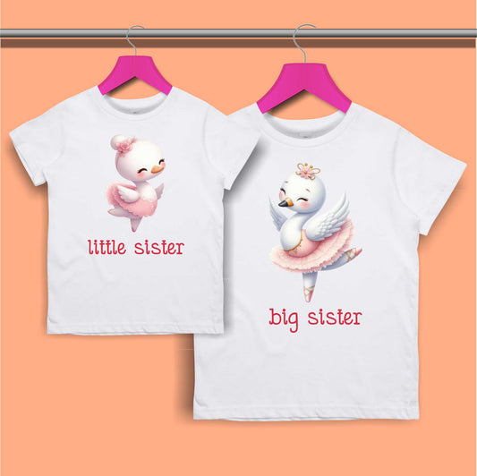 Big Sister, Little Sister T-shirt for Girls - #219