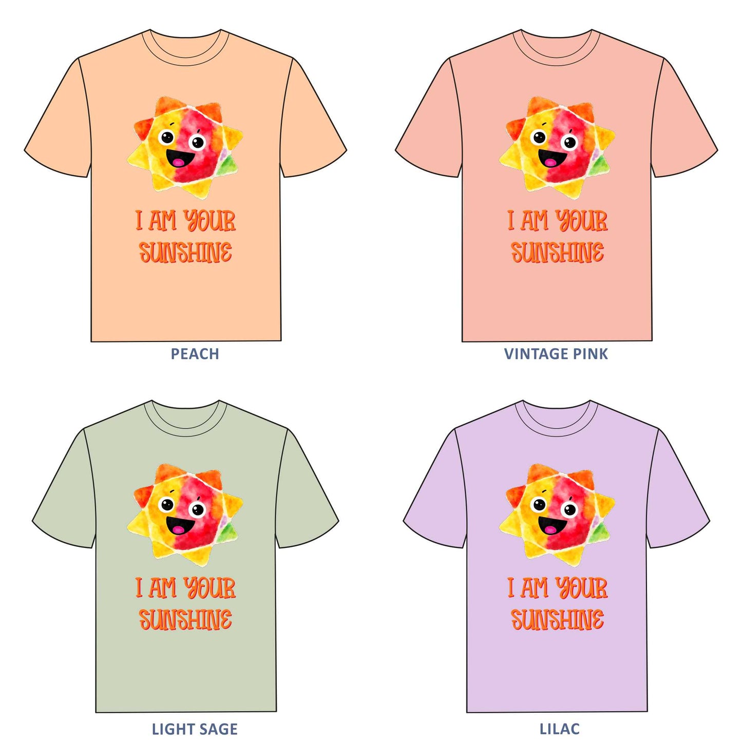 I am your sunshine T-shirt for Girls - #225