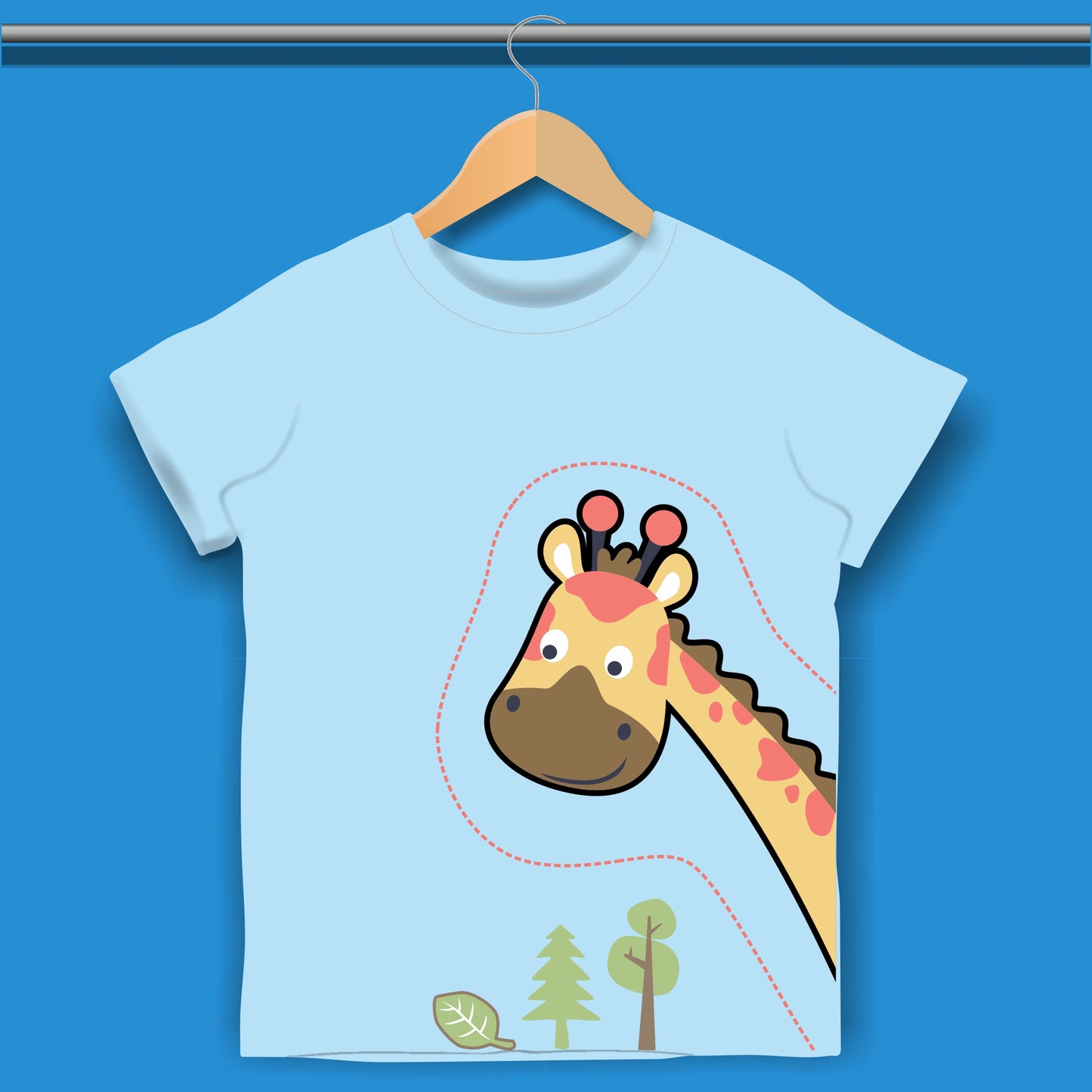 Giraffe T-shirt for Boys