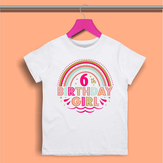 Birthday T-shirt for Girls