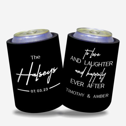 Personalized Stubby Holders Wedding 