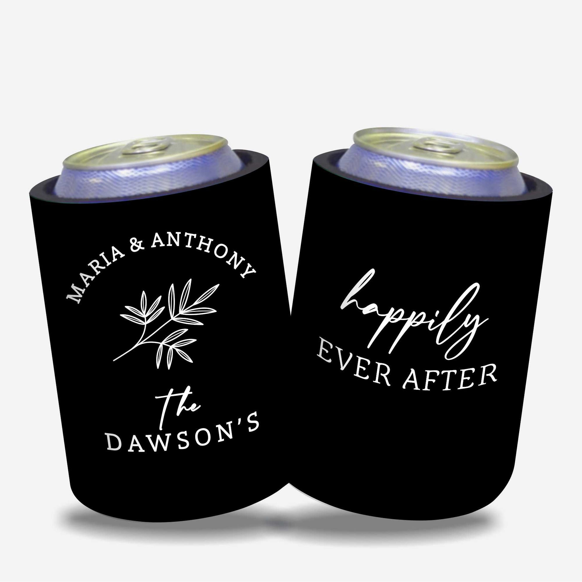 Personalized Stubby Holders Wedding 