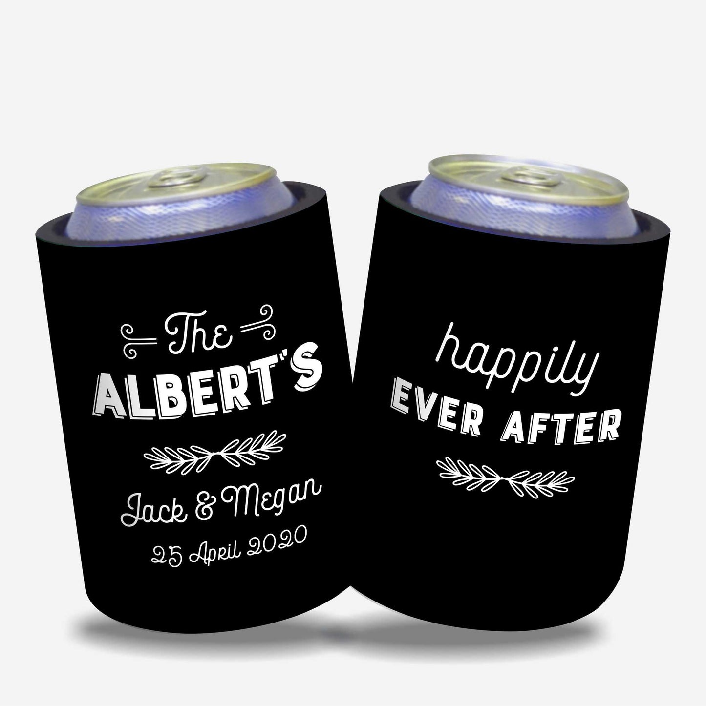 Personalized Stubby Holders Wedding 