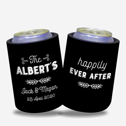 Personalized Stubby Holders Wedding 