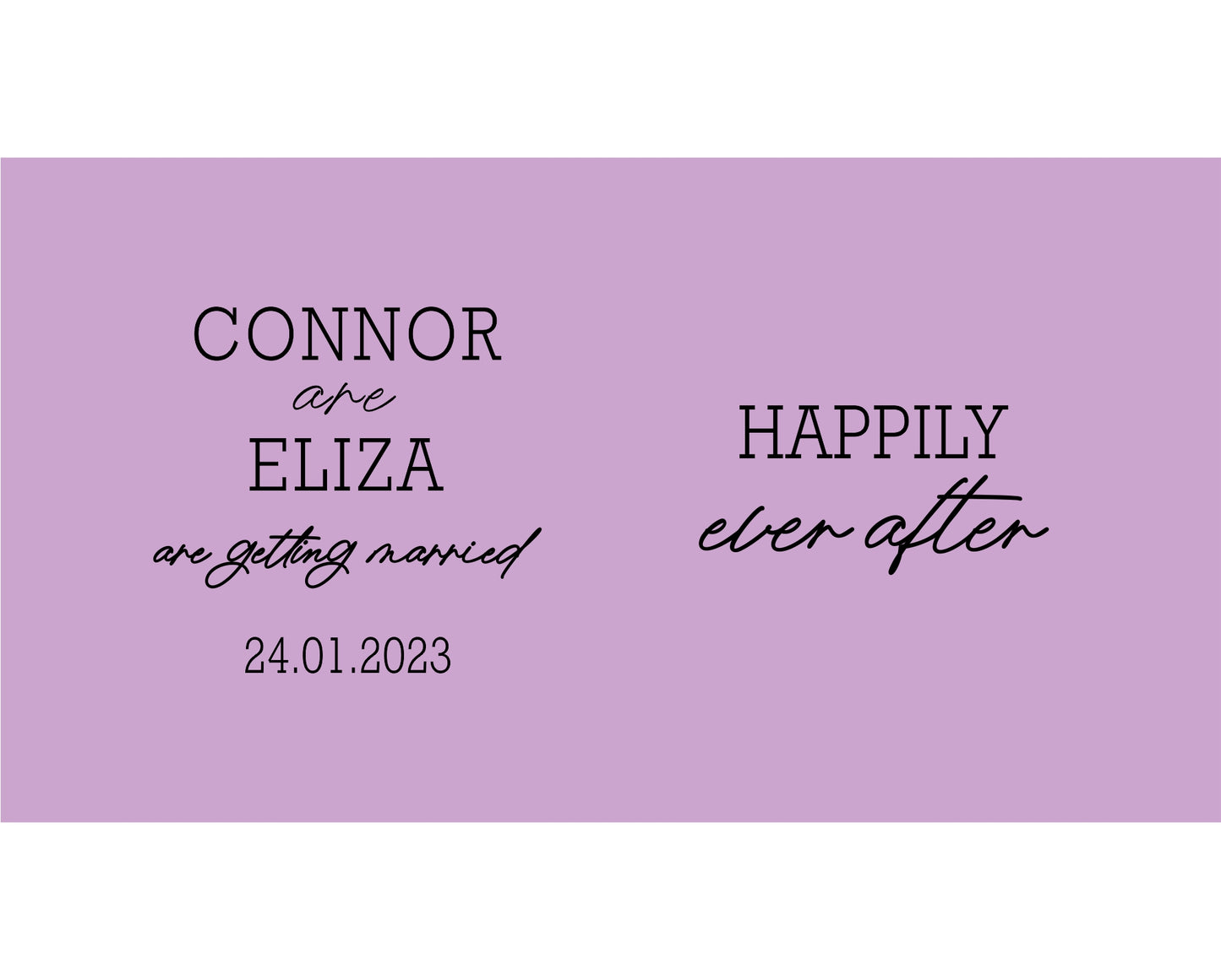 Personalized Wedding Stubby Holders - #241 - Quantity 20 - FREE SHIPPING.