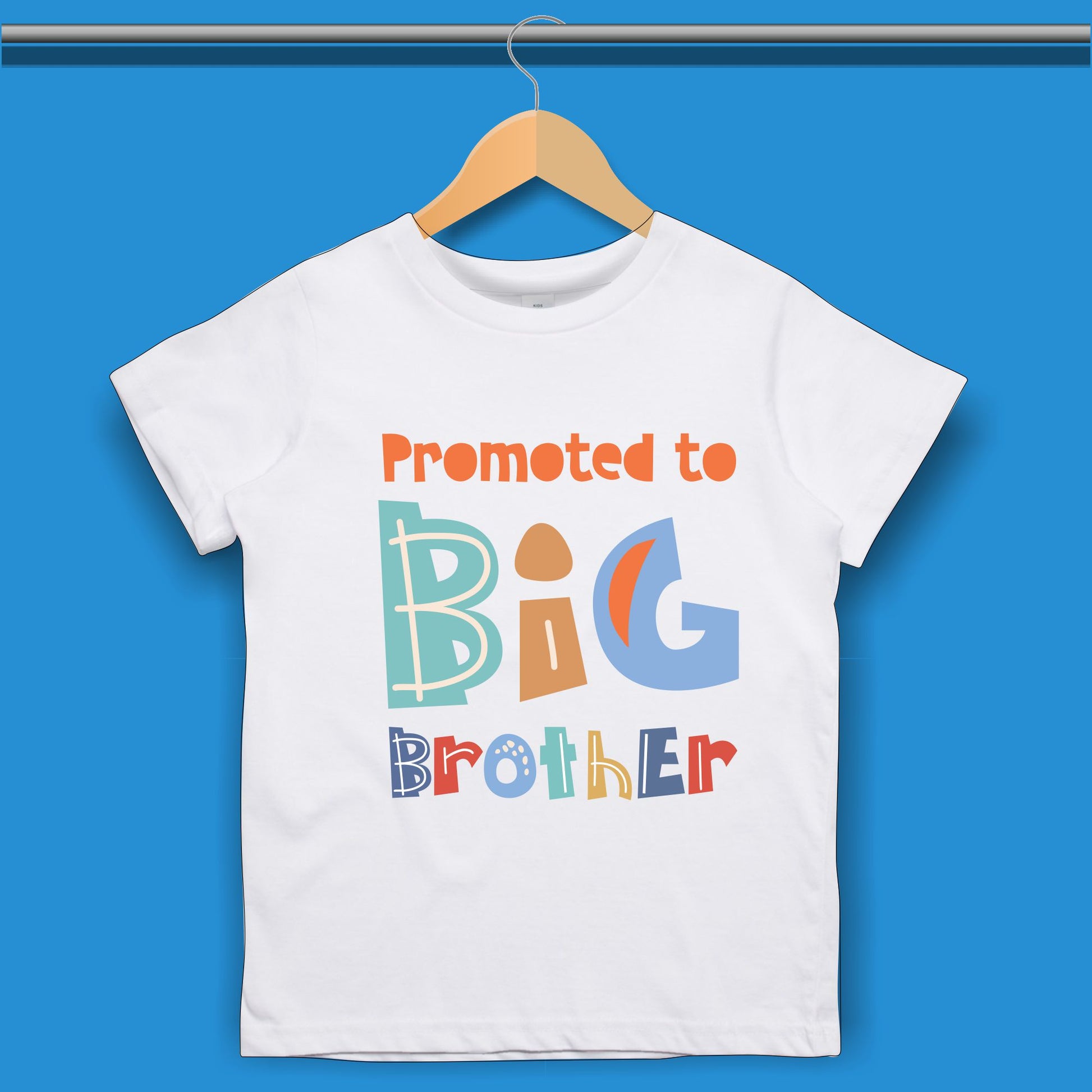 Promoted to Big Brother T-shirt for Boys