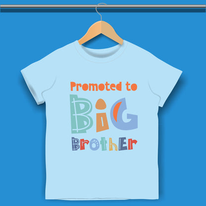 Promoted to Big Brother T-shirt for Boys