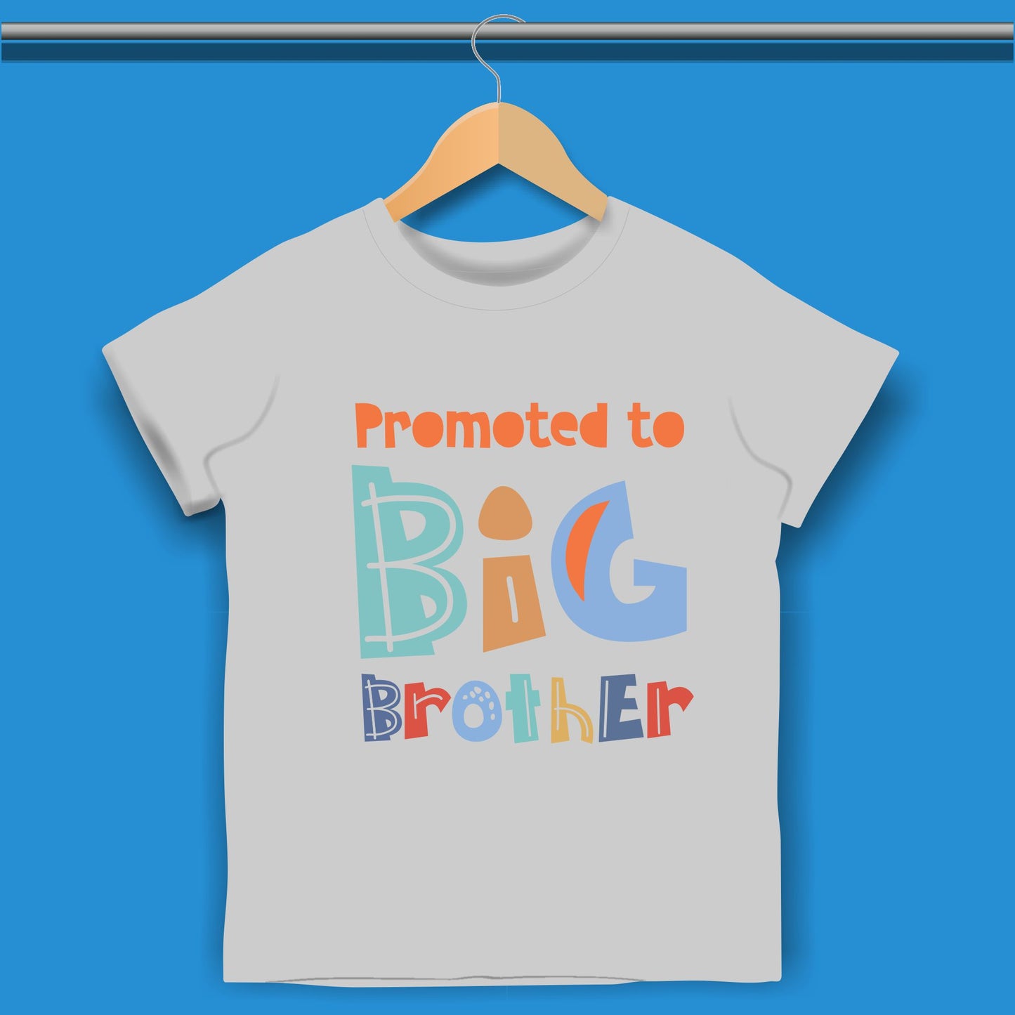 Promoted to Big Brother T-shirt for Boys