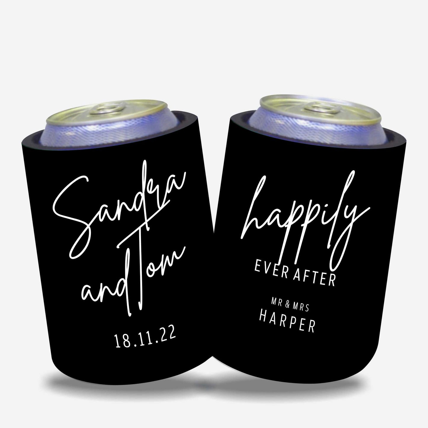 Personalized Stubby Holders Wedding 