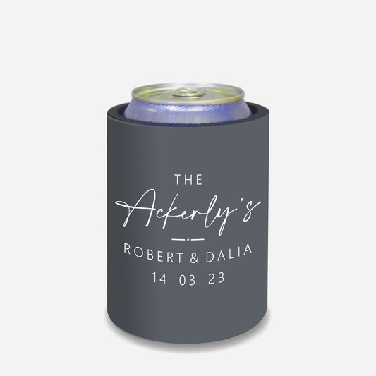 Personalised Stubby Holder Wedding 