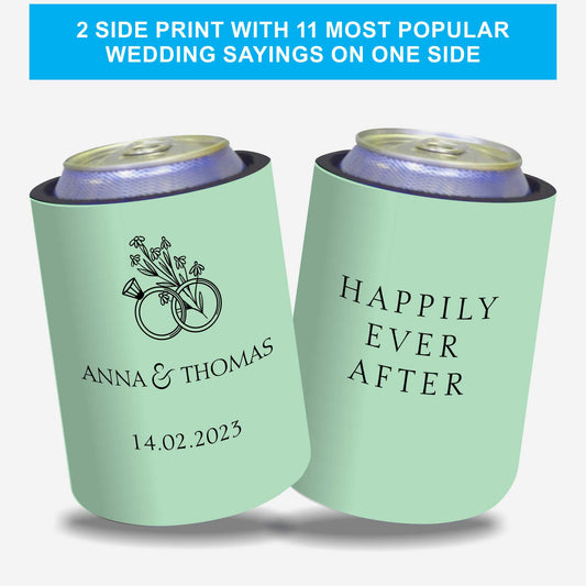 Personalised Stubby Holders Wedding