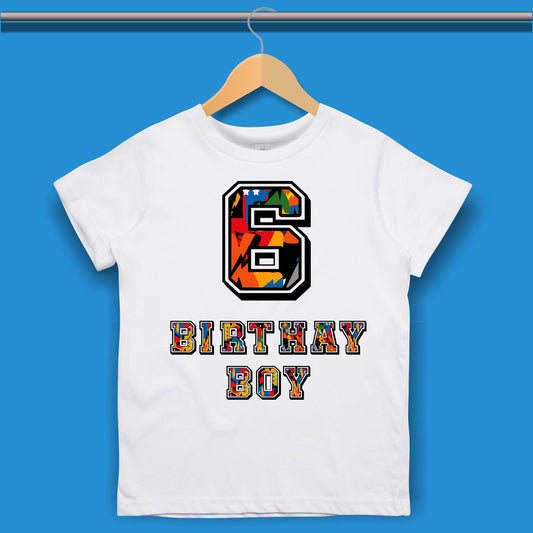 Birthday Boy T-shirt for Boys