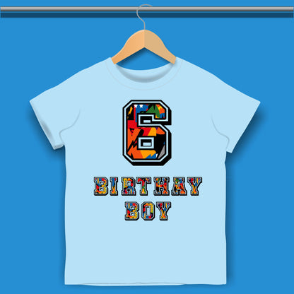 Birthday Boy T-shirt for Boys