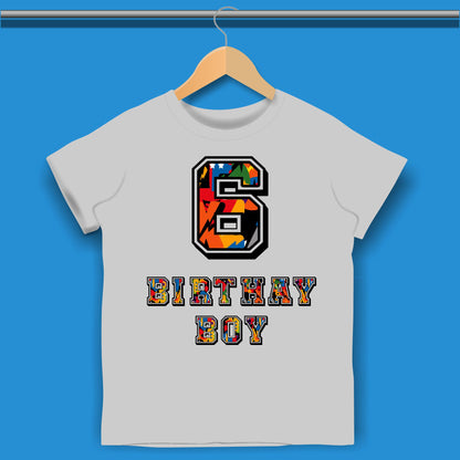 Birthday Boy T-shirt for Boys