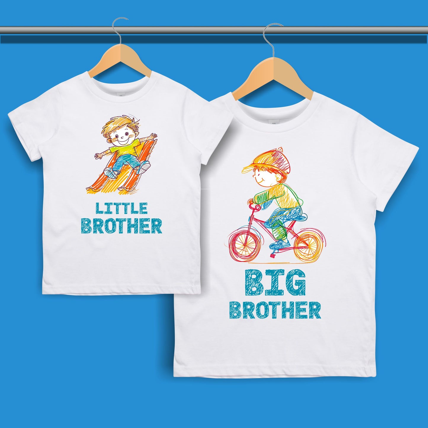 Big Brother Little Brother T-shirt for Boys 