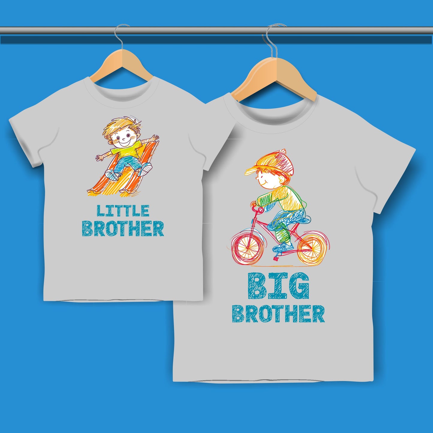 Big Brother Little Brother T-shirt for Boys 