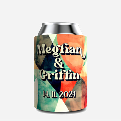  Full Colour Wedding Stubby Holder 