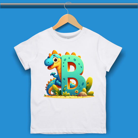 Monogramed Dinosaur T-shirt for Boys