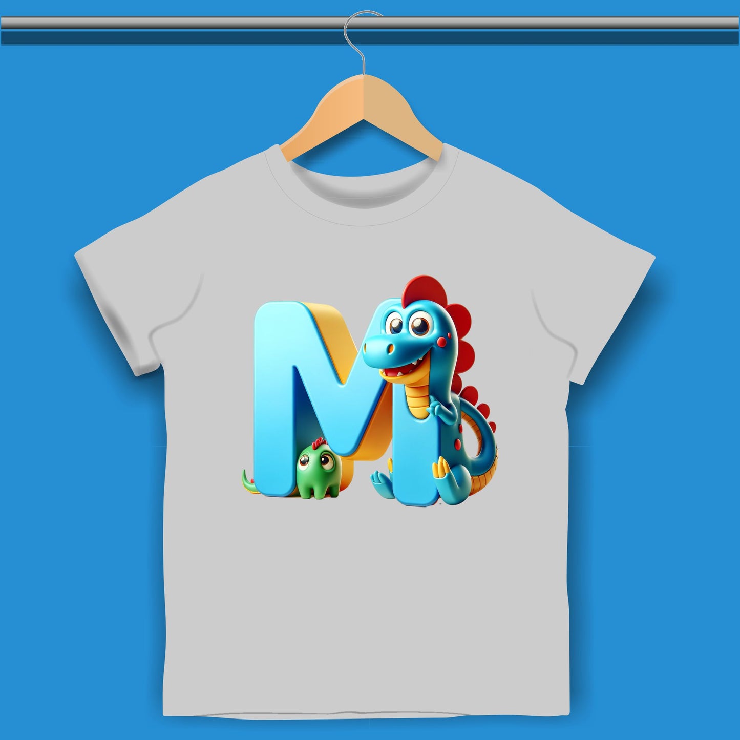 Monogramed Dinosaur T-shirt for Boys