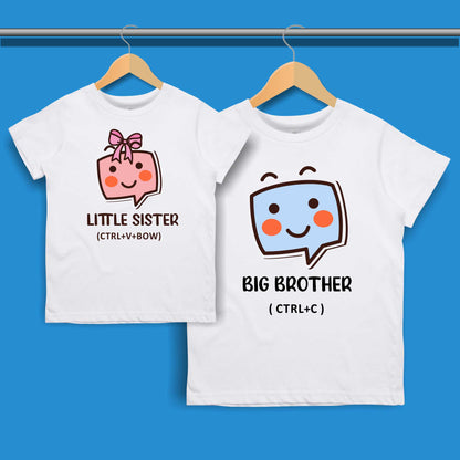 Big Brother Little Sister T-shirt for Boys and Girls 